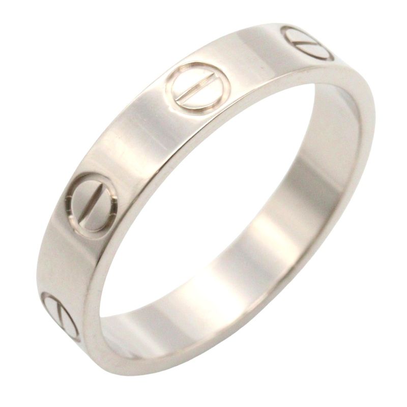 Cartier Mini Love Ring K18wg White Gold